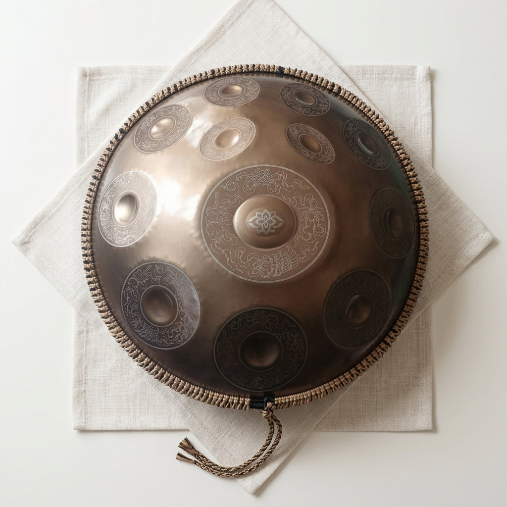 Handpan Lumora — Ré mineur (D Kurd)