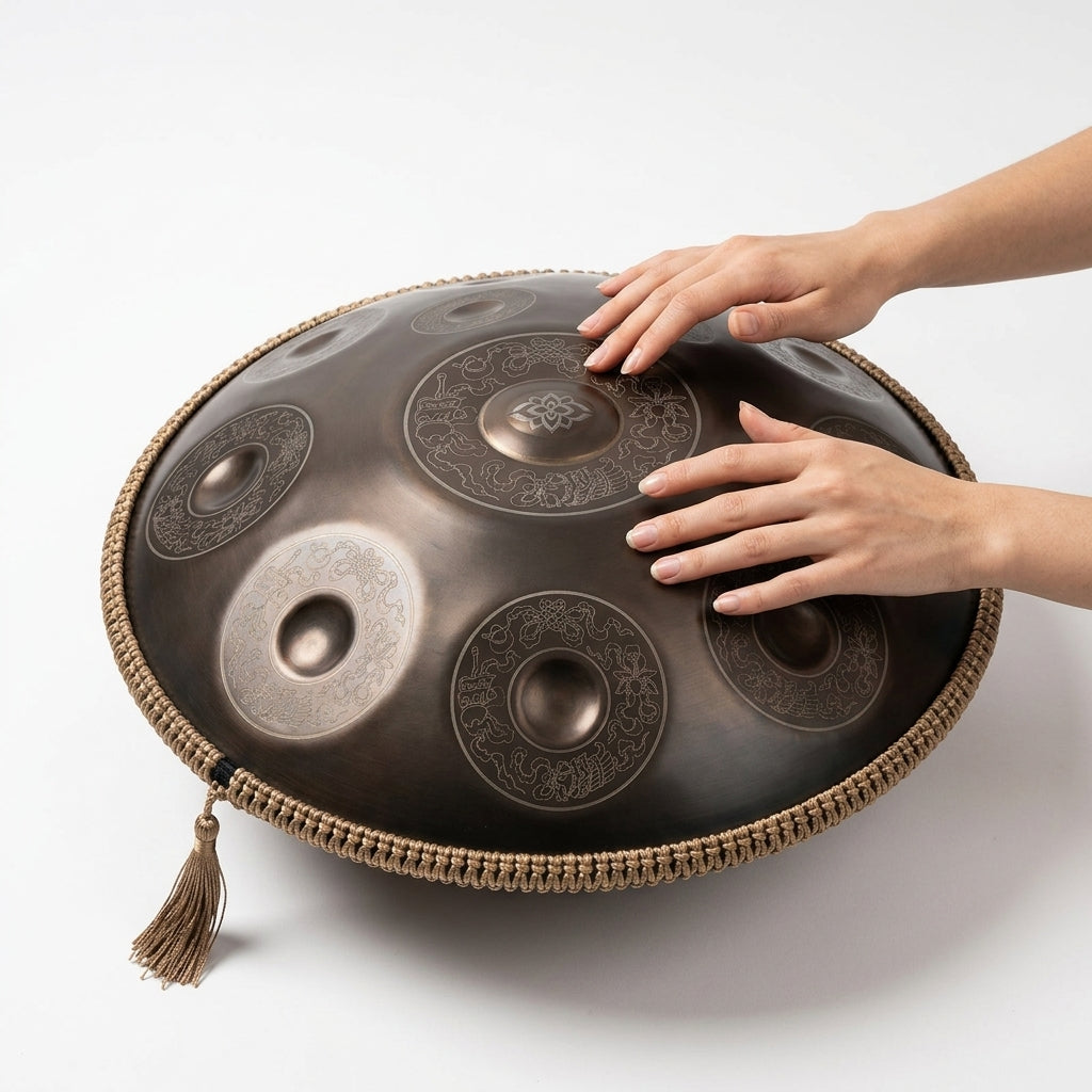 Handpan Lumora — Ré mineur (D Kurd)