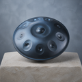Handpan CELESTIA Eclipse graphite bleu — vue principale originale