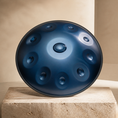 Handpan ELYSIUM bleu — vue principale originale