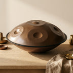 EMBER Bronze 6 notes — photo studio 4, fond ivoire Résonance