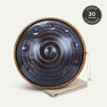 Handpan Voyage Intérieur — Ré mineur (D Kurd) — vue studio, garantie satisfait ou remboursé 30 jours