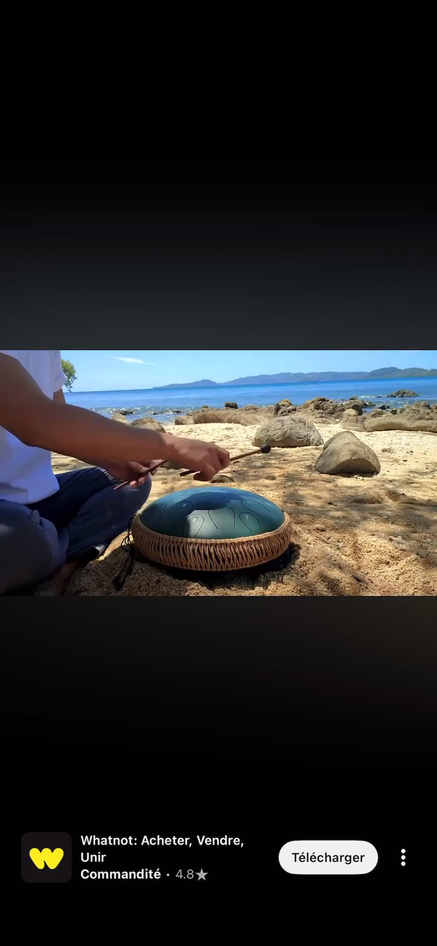 Démonstration sonore — Tongue Drum Atlas Mélodie