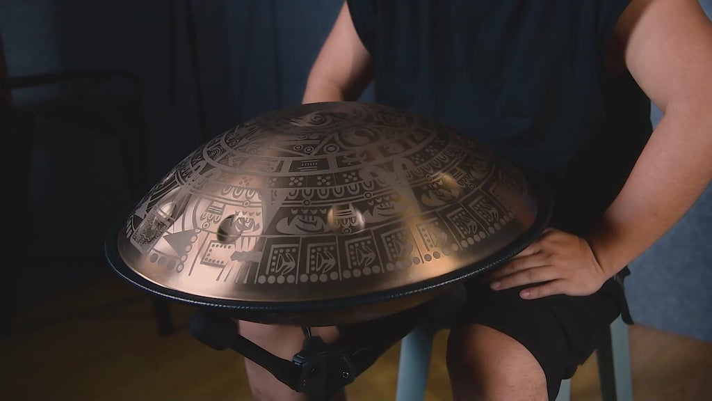 Démonstration sonore — Handpan Elysia — Ré mineur (D Kurd)
