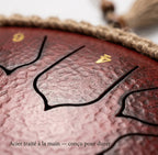 Acier traité à la main du Tongue Drum Atlas Mélodie — conçu pour durer