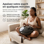 Tongue Drum Ciel Étoilé en méditation — apaise l'esprit en quelques minutes