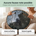 Tongue Drum Ciel Étoilé — aucune fausse note possible, chaque note s'accorde