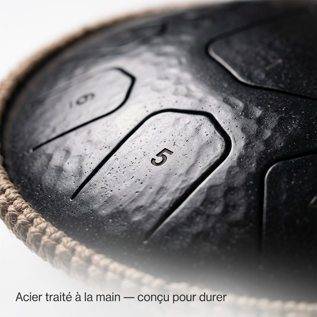 Acier traité à la main du Tongue Drum Ciel Étoilé — conçu pour durer