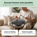 Tongue Drum Horizon Infini — aucune fausse note possible, chaque note s'accorde