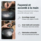 Tongue Drum Horizon Infini façonné et accordé à la main par nos artisans