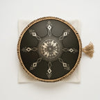 Tongue Drum Lunar vu de dessus — disposition des notes