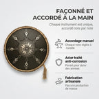 Tongue Drum Lunar façonné et accordé à la main par nos artisans