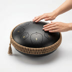 Tongue Drum Océan Serein — gros plan, prêt à jouer