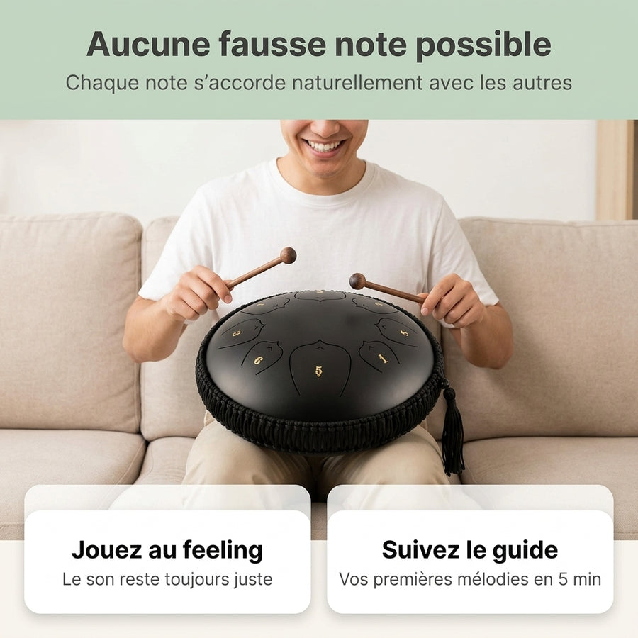 Tongue Drum Océan Serein