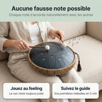 Tongue Drum Rêve Éthéré — aucune fausse note possible, chaque note s'accorde