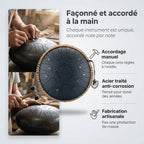 Tongue Drum Rêve Éthéré façonné et accordé à la main par nos artisans